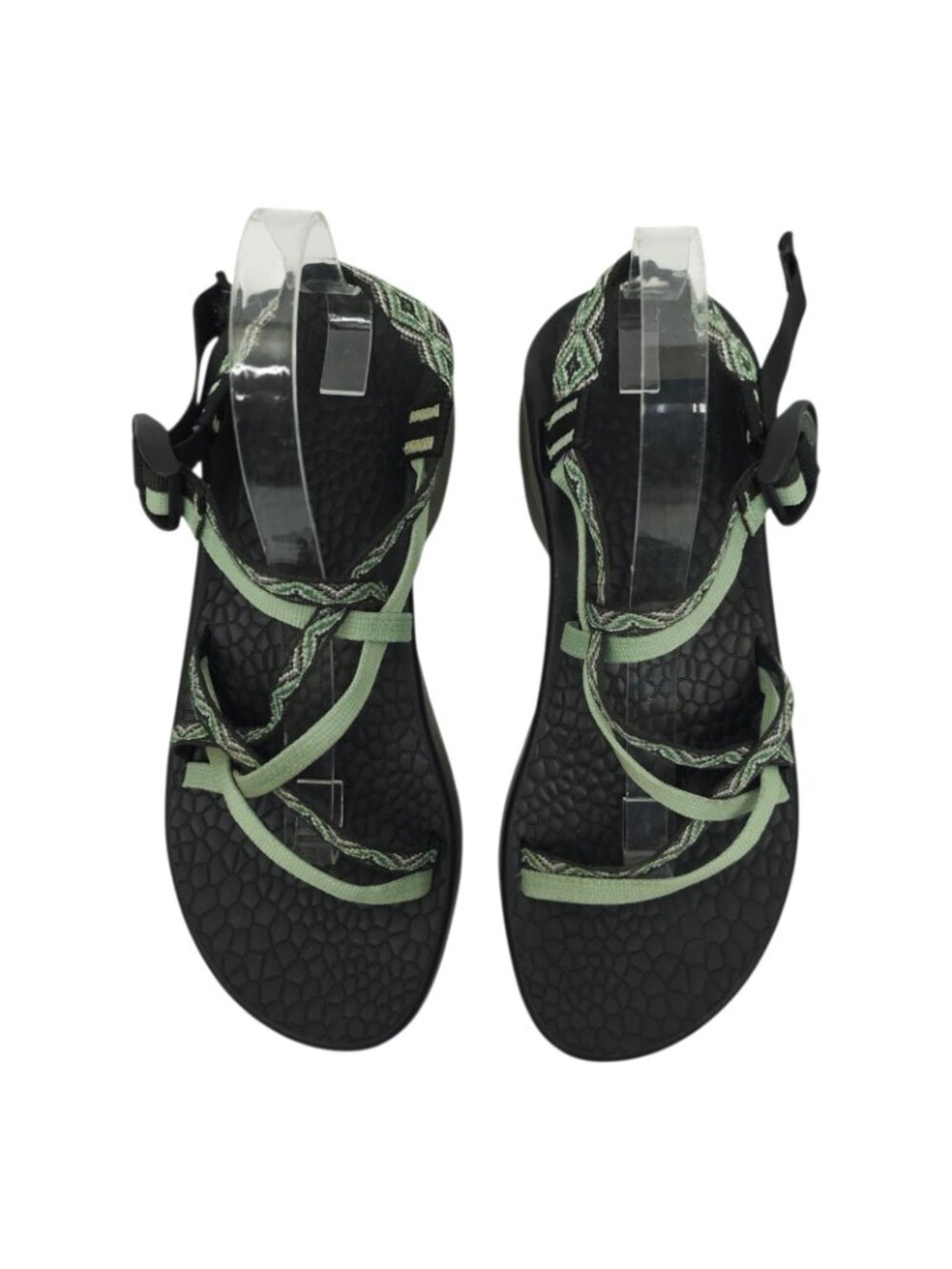 Chaco Z/1 Classic Sandals Womens 10 Double Strap Sikuli Green Trail Hiking Shoes - Picture 6 of 16